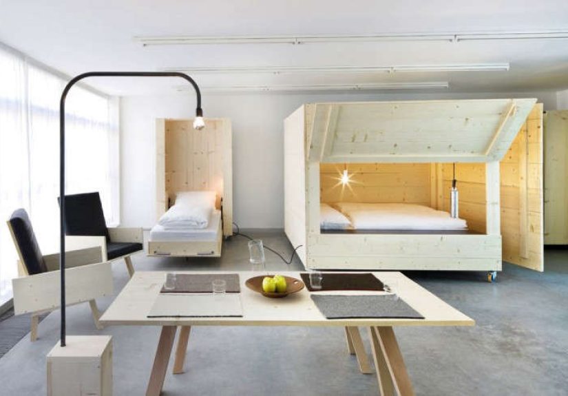 An Artist's Studio in Italy Gets an Overhaul, Murphy Bed Included
