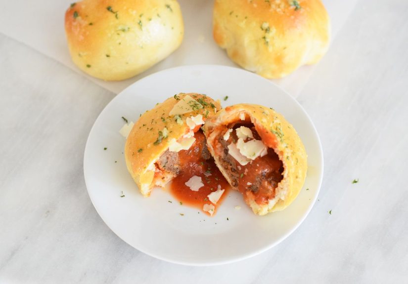 Easy, Cheesy Meatball Bombs Recipe