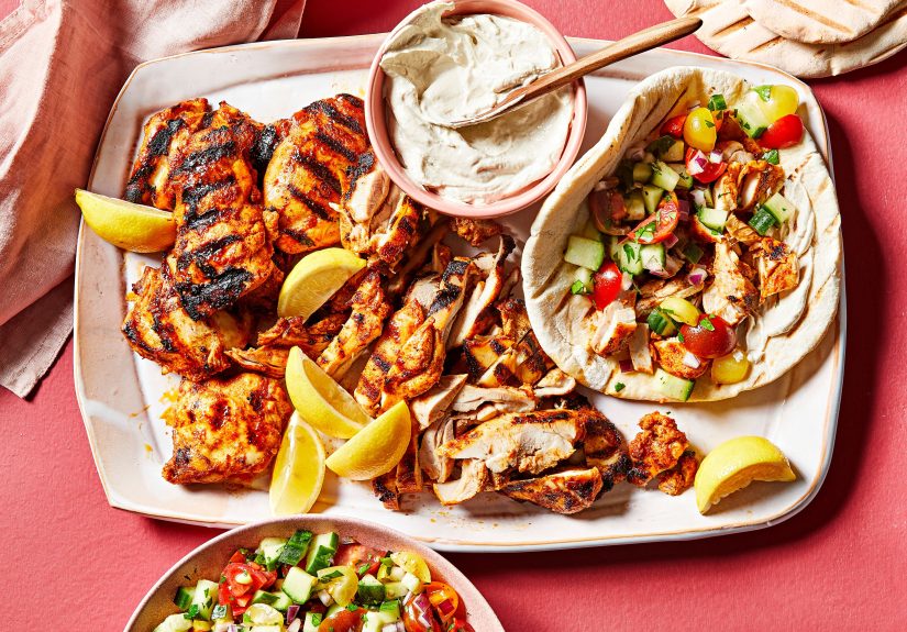 Grilled Shawarma-Style Chicken Recipe