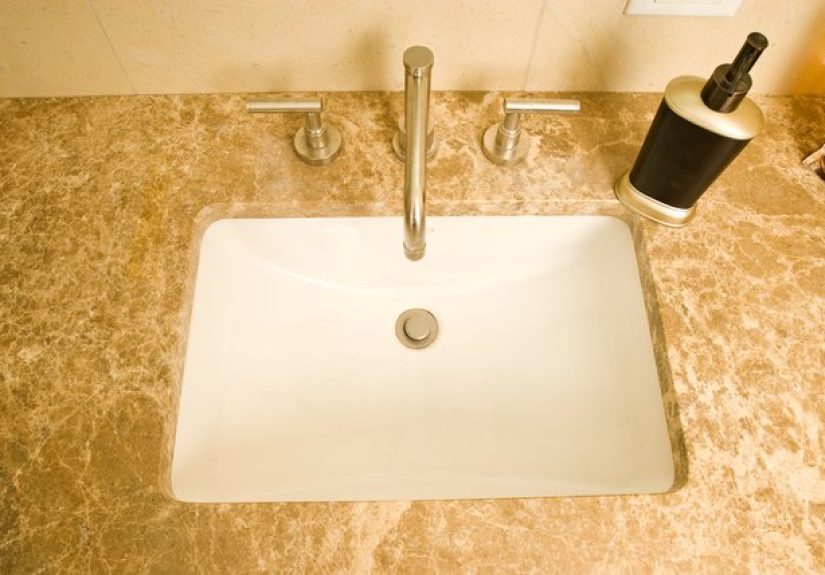 How to Get a Hair Dye Stain Out of Cultured Marble Countertops