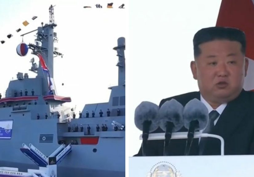 “Irresponsible Error”: Kim Jong-Un Furious As 5,000-Ton Warship Capsizes In Front Of His Eyes