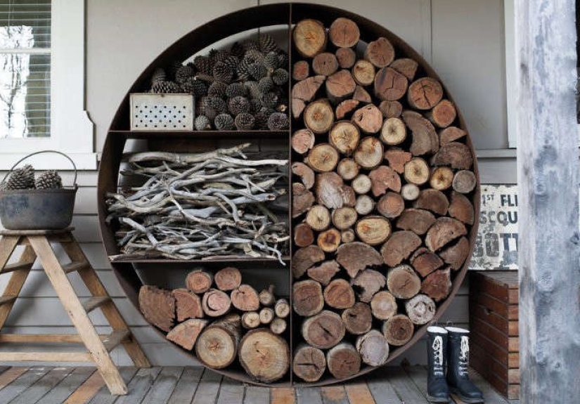 10 Easy Pieces: Firewood and Log Storage