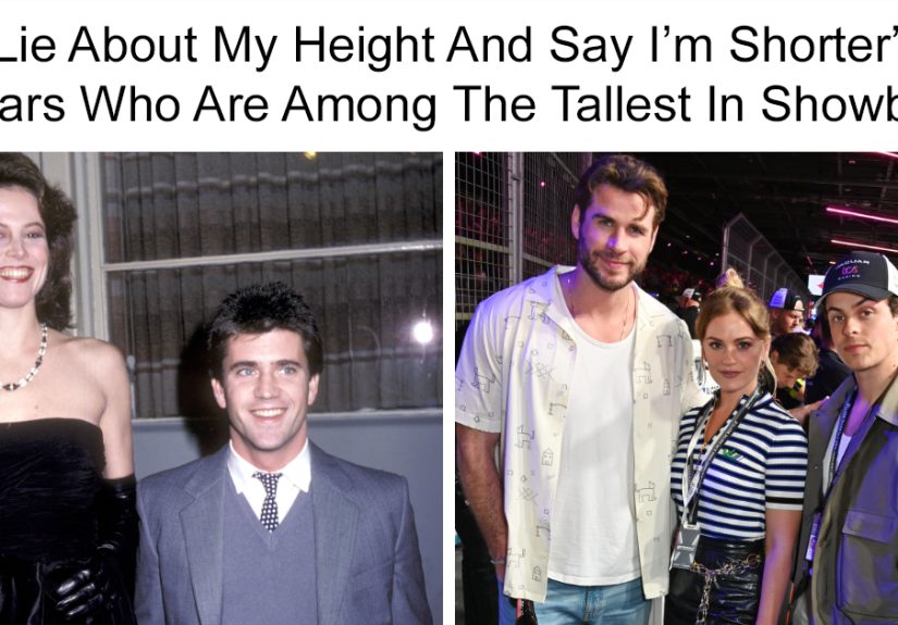 22 Stars You Never Expected To Be Super Tall (A Lot Of Them Over 6 Feet)