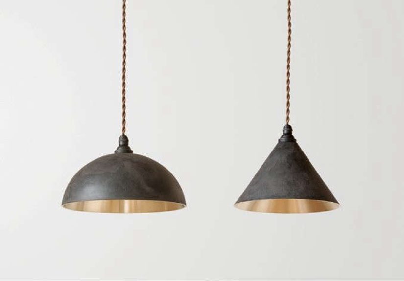 Black Uneven Ihada Pendant Lights