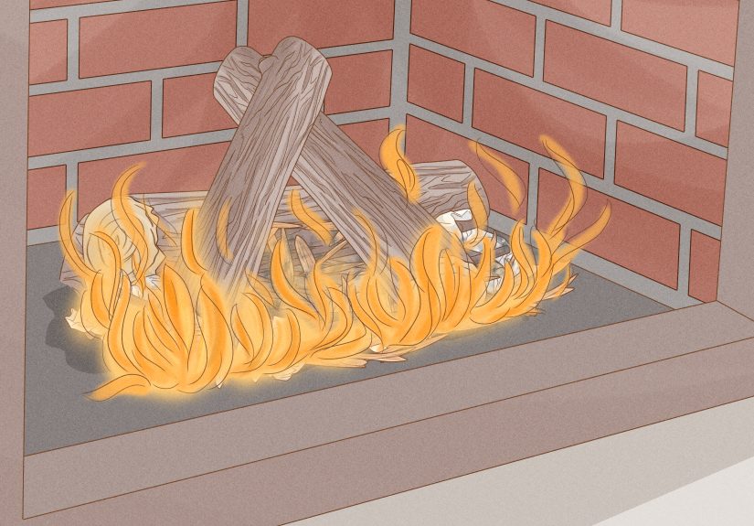 How to Light a Fire in a Fireplace