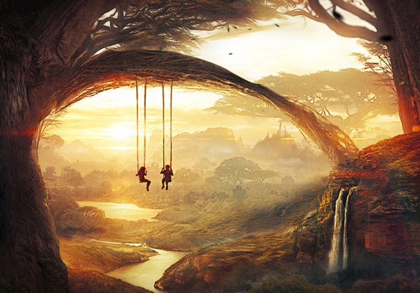 I’m A 17 Year-Old Artist Who Creates Digital Landscapes Inspired By My Childhood Memories