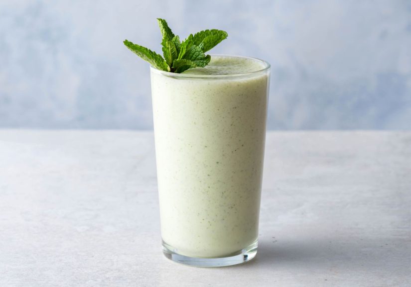 Mint Lassi Yogurt Mint Smoothie Recipe