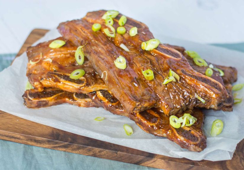 Recipe for American Grilled Beef Short Ribs