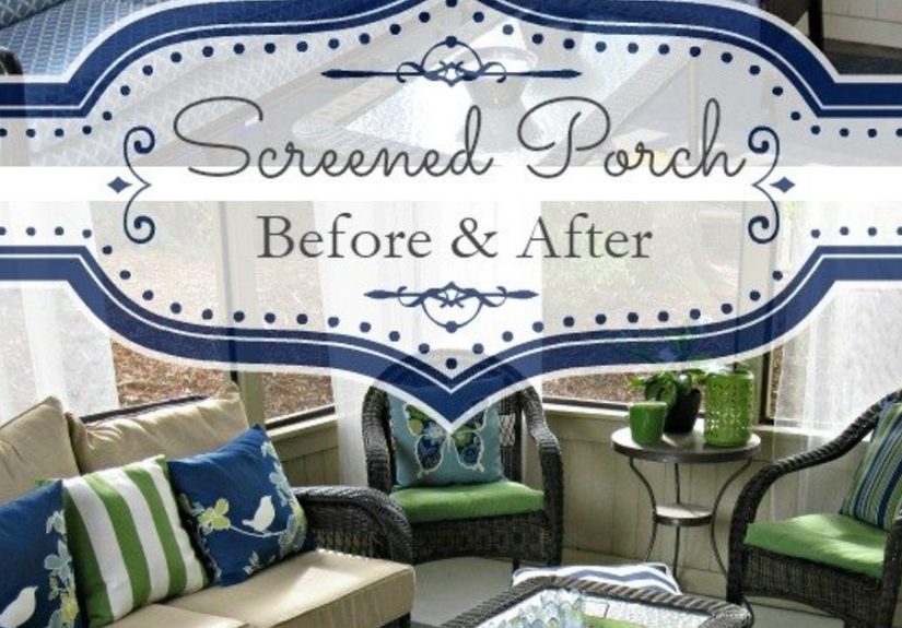 Screened Porch Makeover