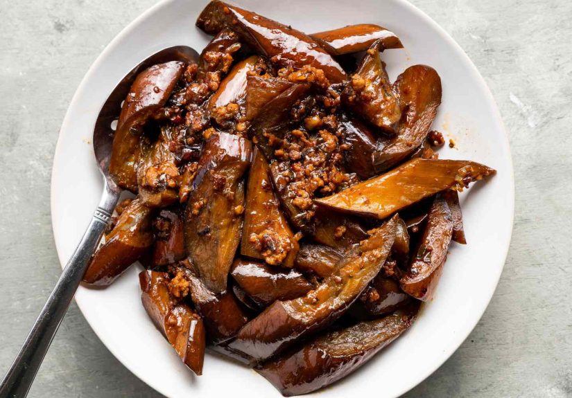 Sichuan (Szechuan) Eggplant in Garlic Sauce Recipe