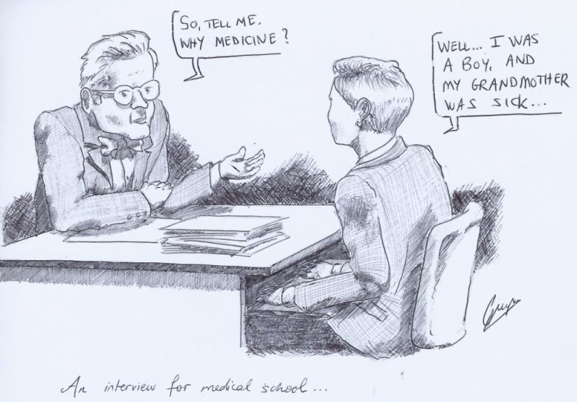 The medical student who had a genuine human profile