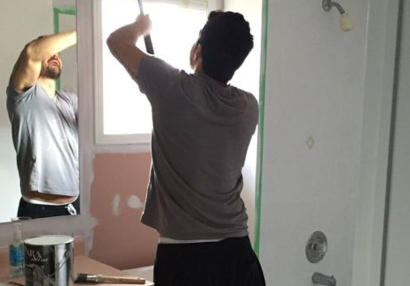 Updating an Old Bathroom Vanity