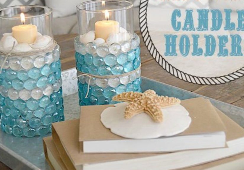 $1 Store Candle Vases