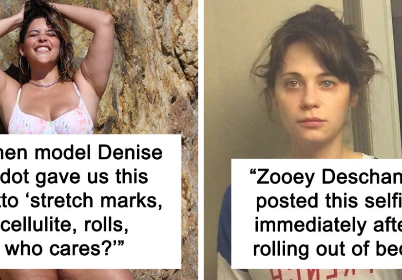 30 Instances Famous People Posted Photos Without Any Filters Or Retouching