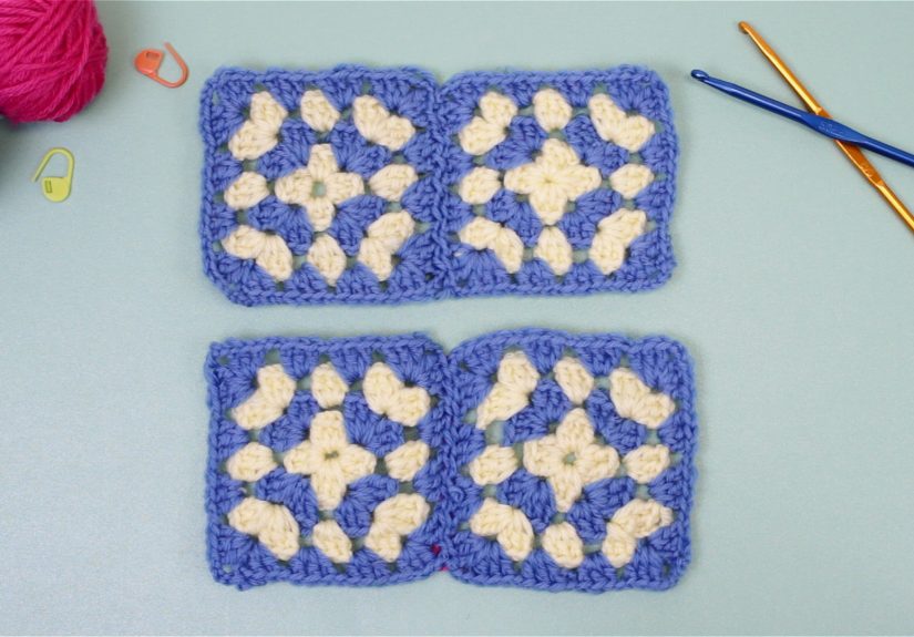 4 Ways to Attach Granny Squares