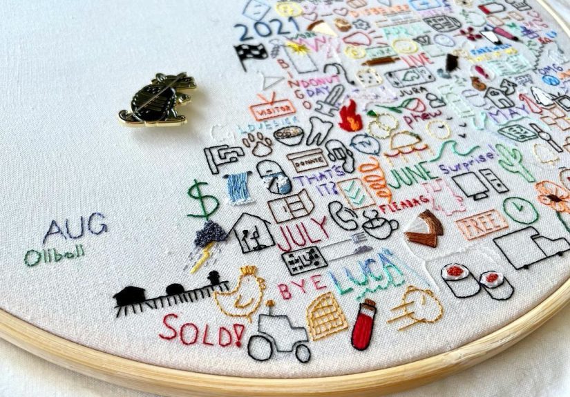 An Embroidery Journal Is the Prettiest Way to Remember Your Year