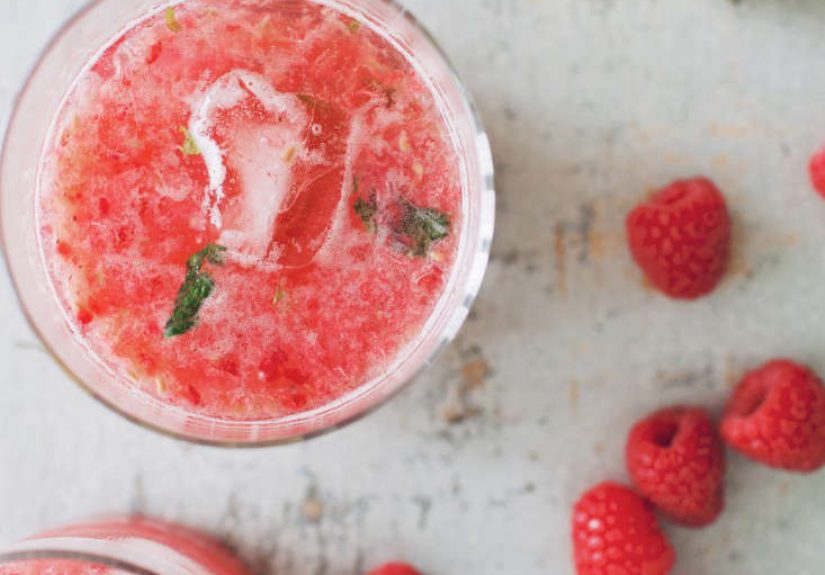 DIY: Raspberry Sparkler for the Fourth of July