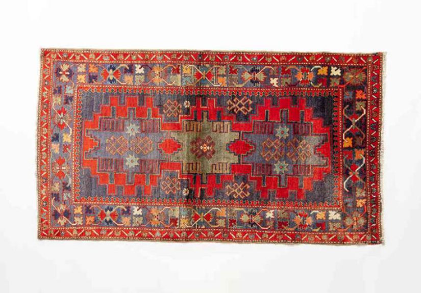 Early 20th Century Kurdish Rug