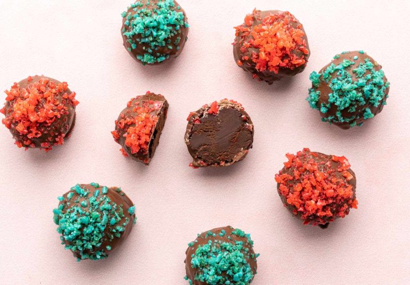 Exploding Truffles Recipe with Pop Rocks