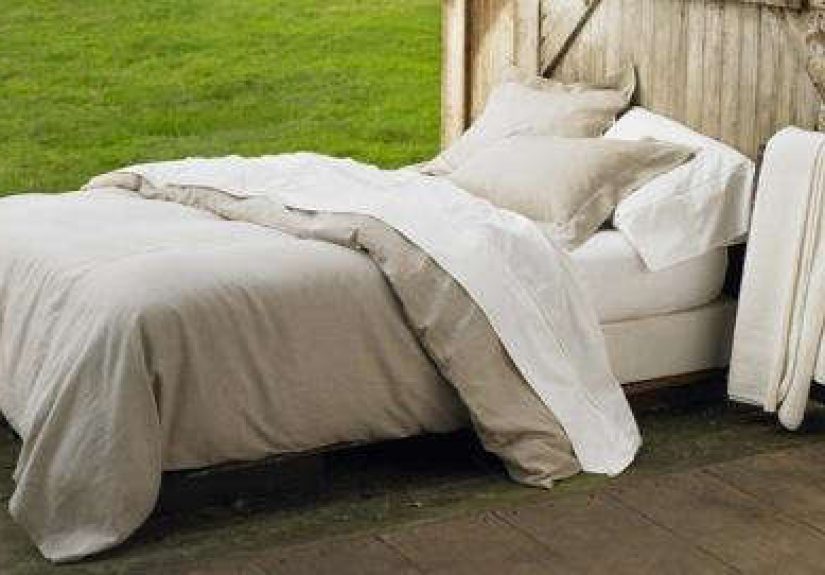 Fabrics & Linens: Linen Bedding from Coyuchi