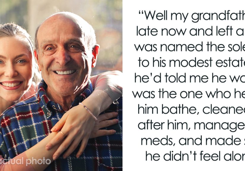 Guy Won't Take Care Of Elderly Grandpa, Then Shows Up At His Funeral And Demands Half Of Everything