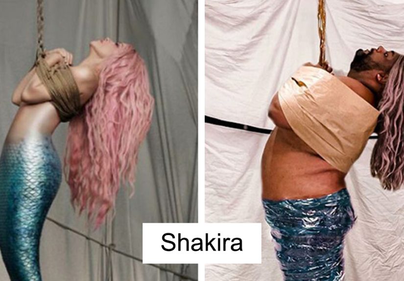 Hilarious Celebrity Outfit Recreations By John Drops (30 Pics)