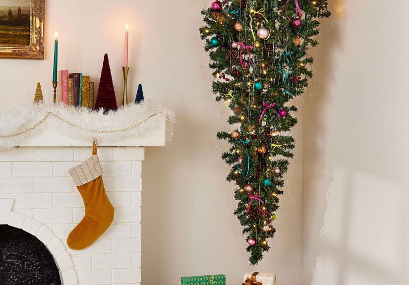 How to Decorate with an Upside-Down Christmas Tree