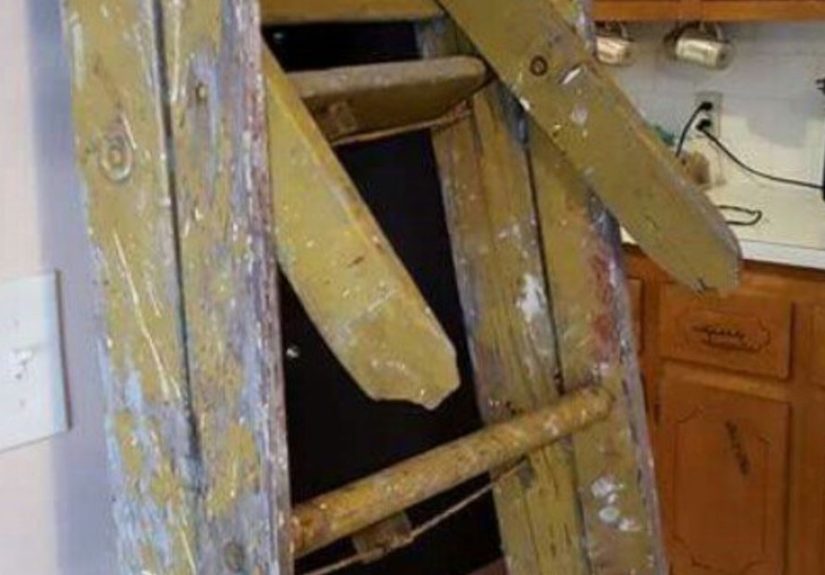 How to Make a Ladder Shelf DIY!