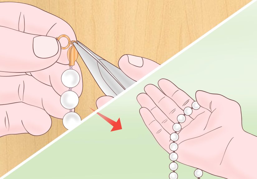 How to Make a Pearl Necklace: Easy Tutorial