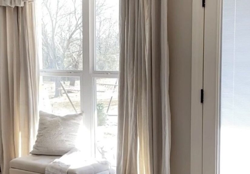 How to Make Gorgeous DIY Drop Cloth Curtains
