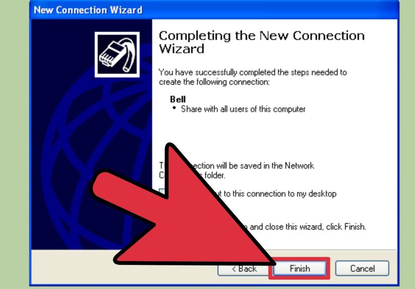 How to Set up a Dial up Internet Connection: 13 Steps