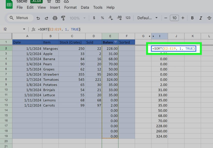 How to Sort by Number on Google Sheets on PC or Mac