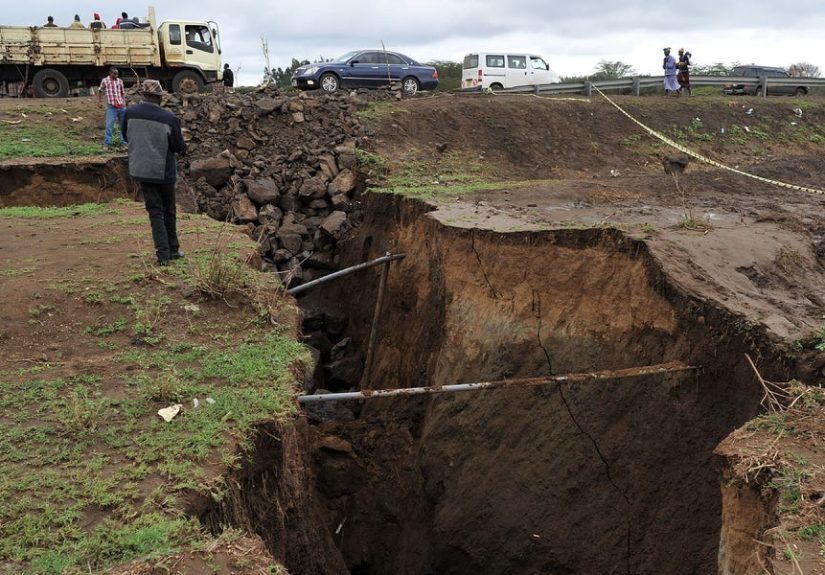 Kenya's Crack in the Ground Leads to Debate Over Weather vs. New Continent