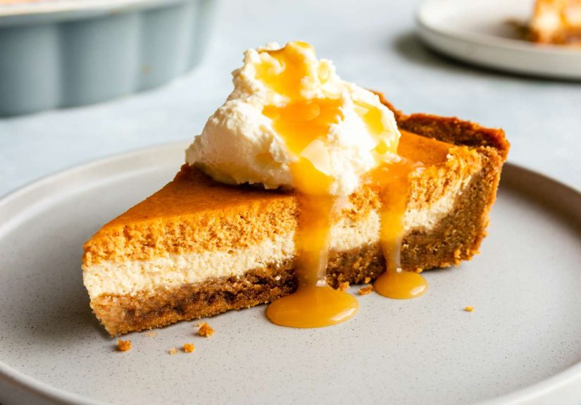 Layered Pumpkin Cheesecake Recipe
