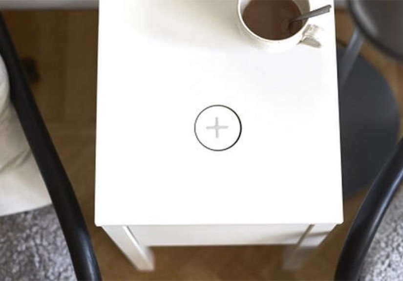 Nordli Nightstand with Wireless Charging