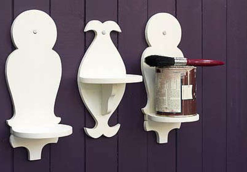 Shopper's Diary: Wooden Shelf Sconces