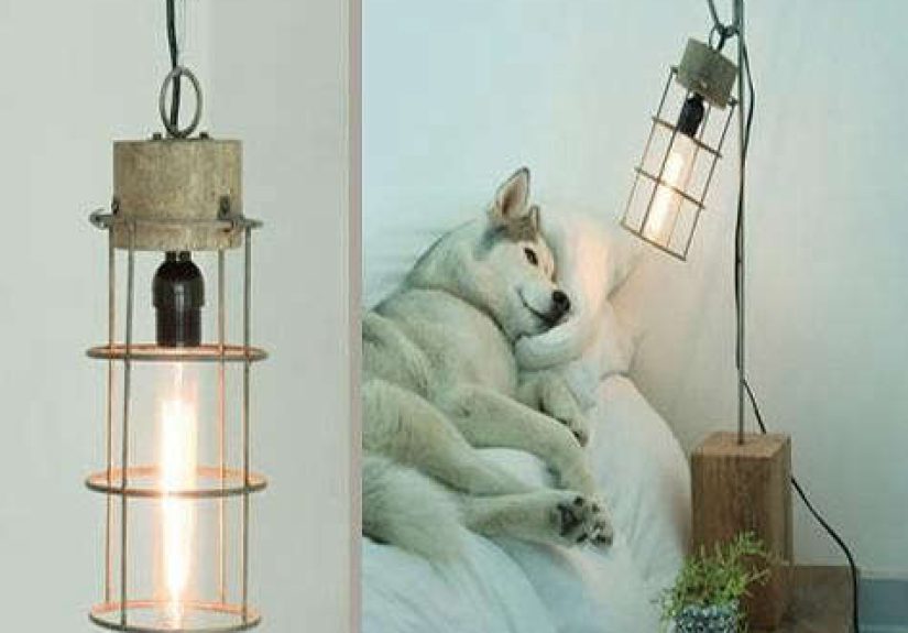 Standing Edison Lamps