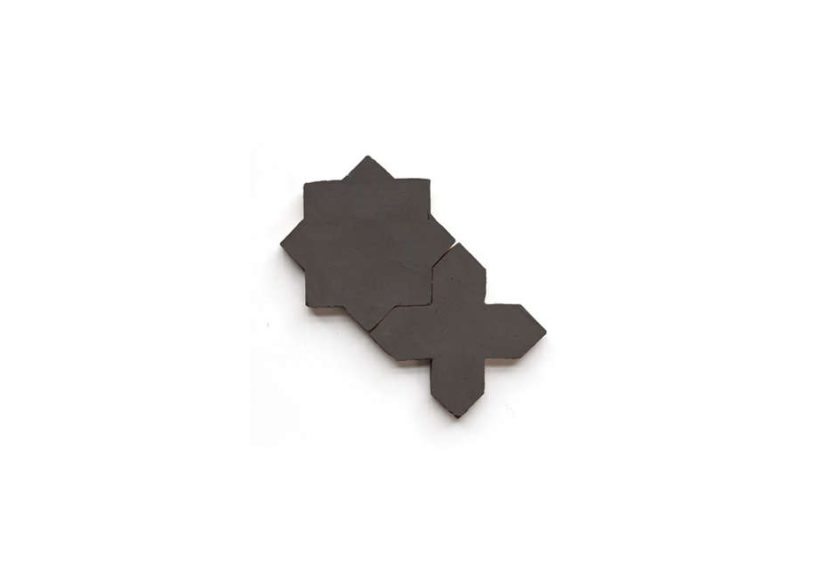Terracotta Star And Cross 8 in. Tile