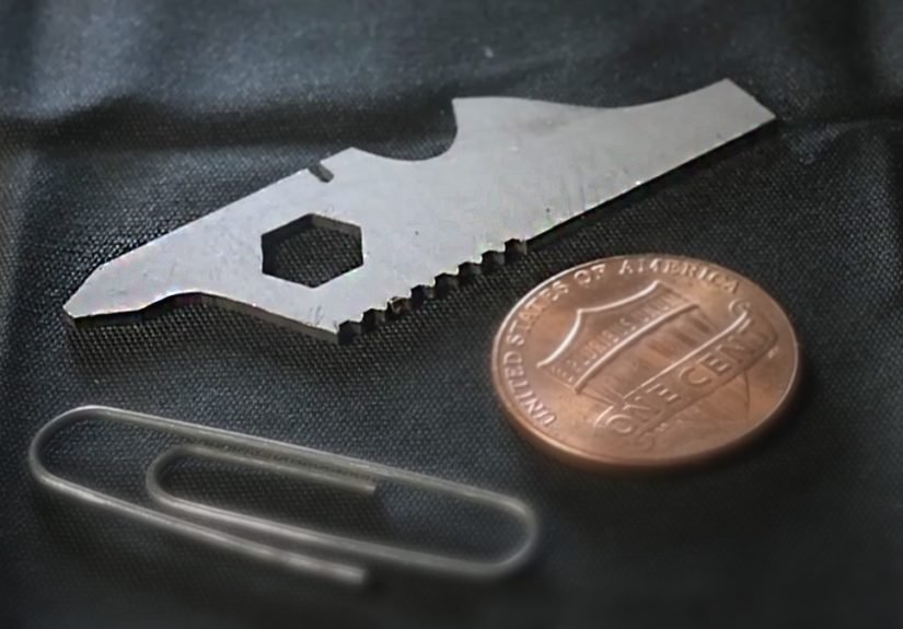 This Pocket Multitool Weighs Less Than A Penny