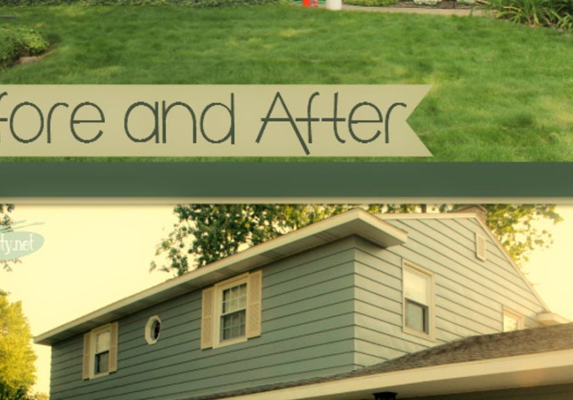 Whole House Exterior Painted Makeover!