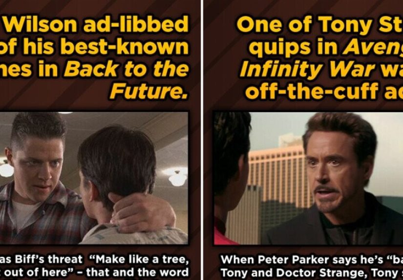 15 Major Movie Moments We Had No Clue Were Improvised On Set