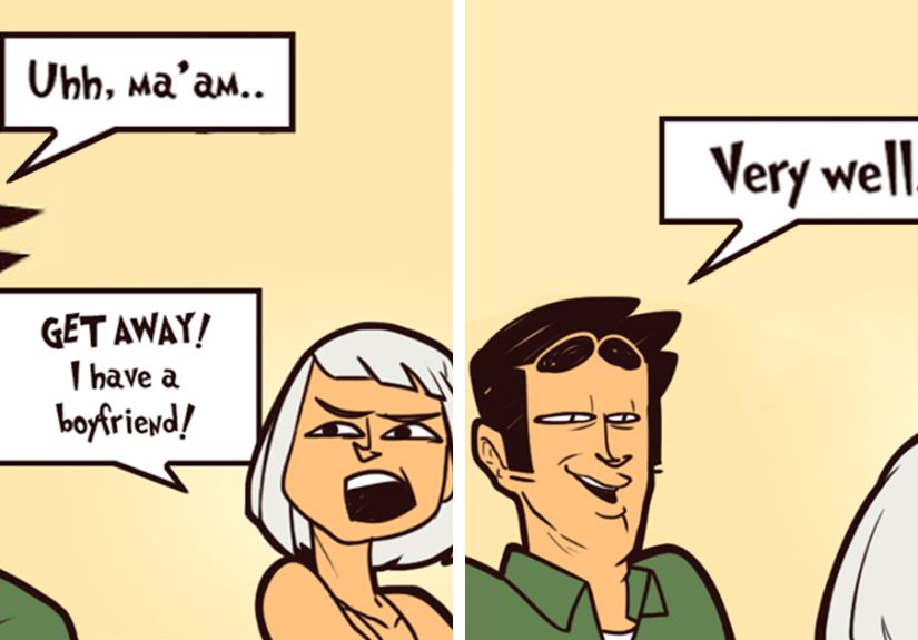 30 Socially Awkward Situations And Funny Random Thoughts That Gained This Artist 100,000 Followers