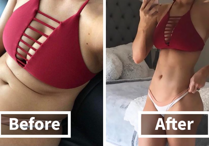 32 Nude Before-and-After Photos – Good Posture Vs. Bad Posture