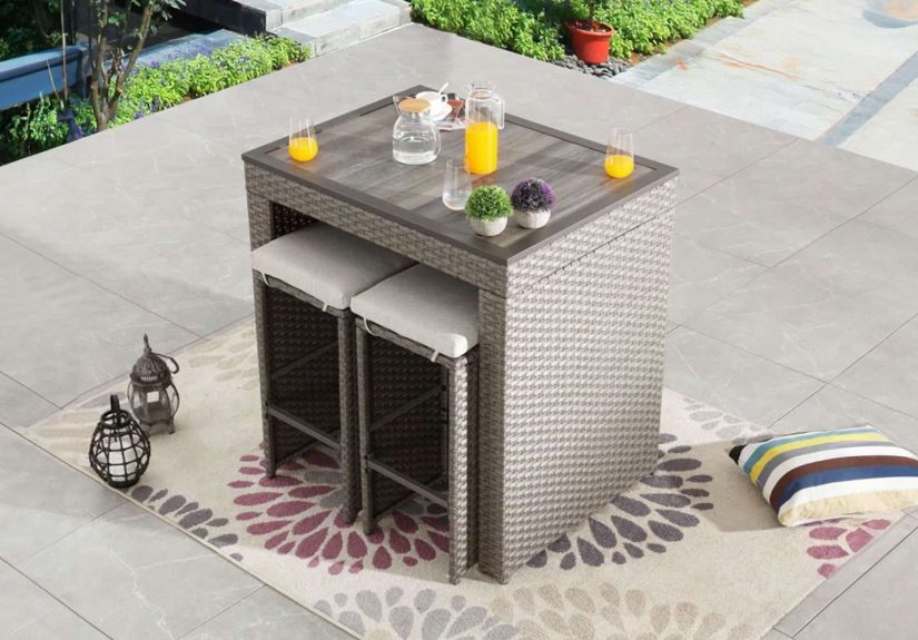 6 Space-Saving Outdoor Dining Set Deals at Wayfair