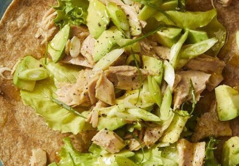 Best Tuna and Avocado Salad Wraps &mdash; How to Make Tuna and Avocado Salad Wraps