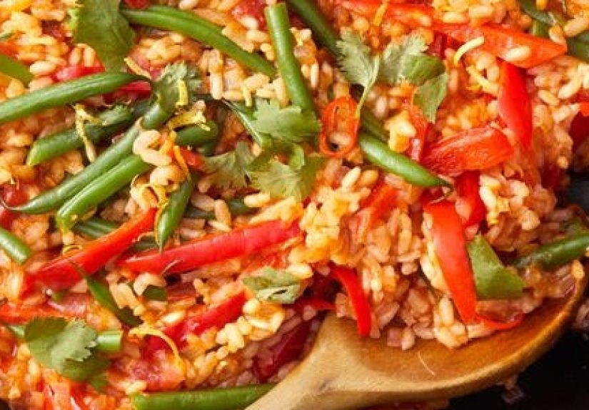 Best Vegetable Paella Recipe - How To Make Vegetable Paella