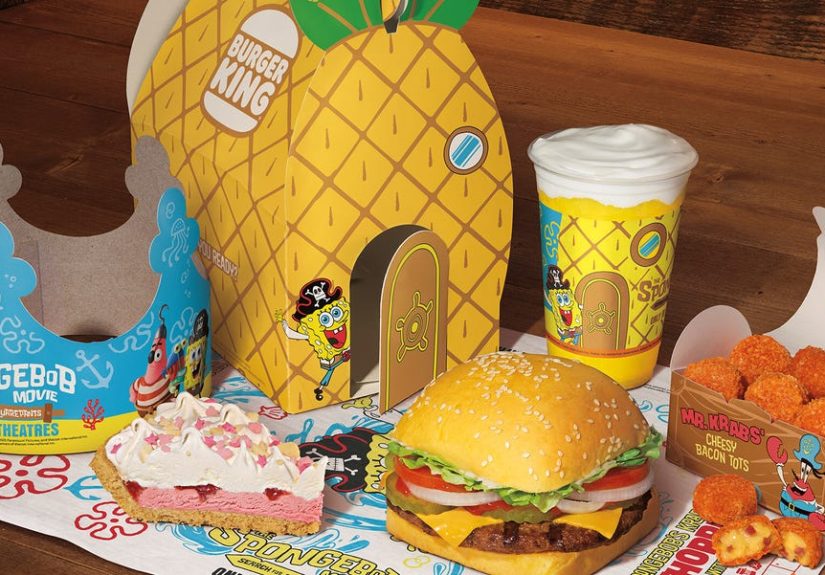 Burger King Launching a New SpongeBob-Themed Menu