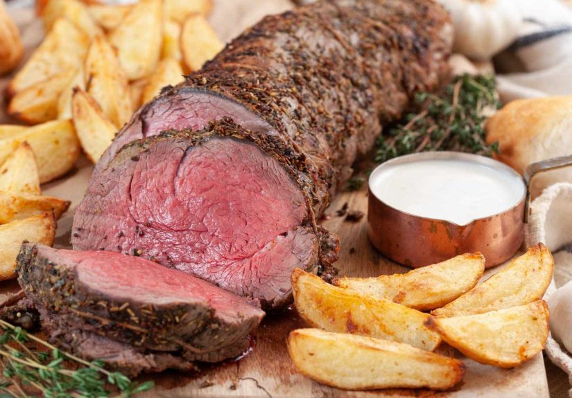 Herb and Spice Beef Tenderloin Roast With Dijon Mustard Recipe
