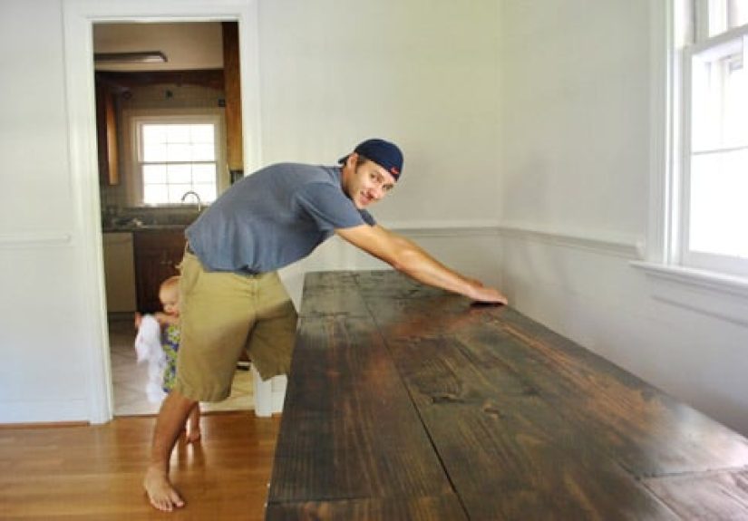 Painting Our Office Moonshine by Benjamin Moore