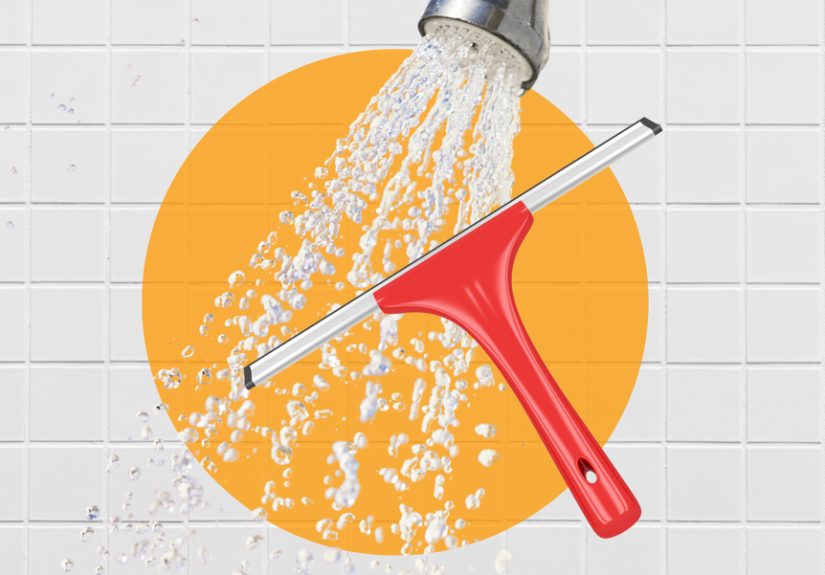 This Lazy Shower Cleaning Hack from Reddit is Genius